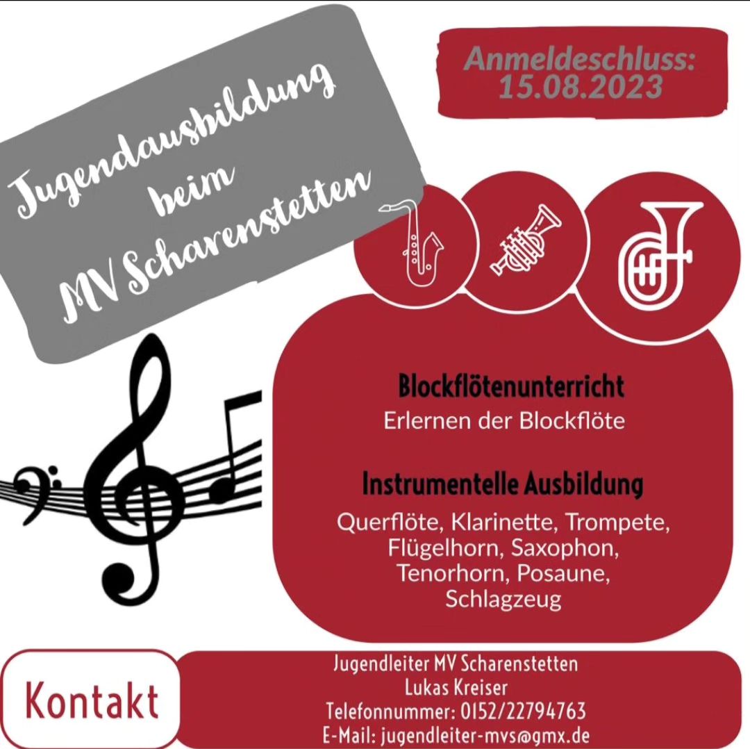 Jugendausbildung beim #MusikvereinScharenstetten #musikverein #scharenstetten #blasmusik #albdonaukreis #jugendarbeit