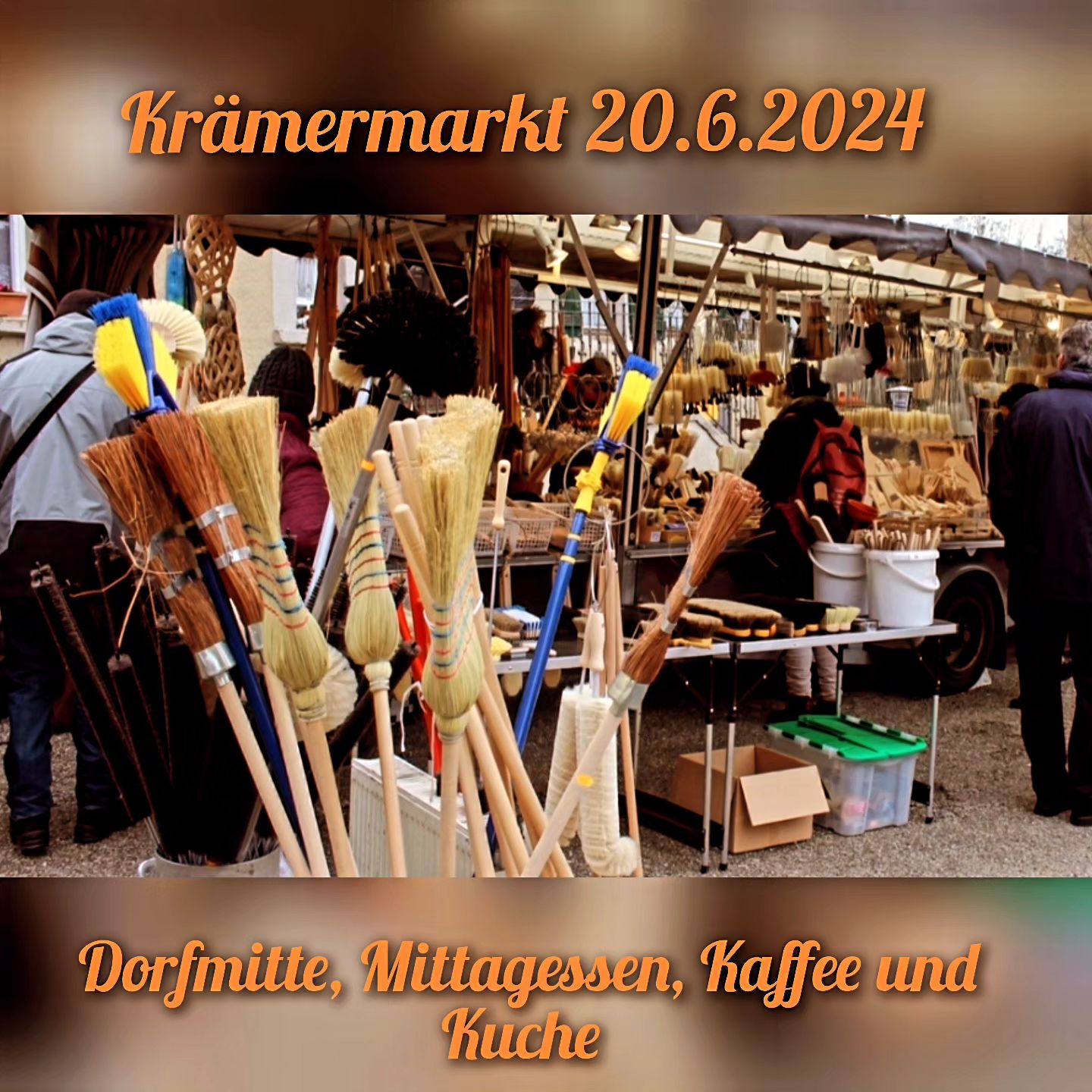 Am Donnerstag findet vom Vormittag bis 17 Uhr der Krämermarkt um’s Rathaus statt #Krämermarkt #Dorfleben #albdonaukreis #genussregion